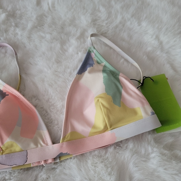 🏝QUICKSILVER BRAND NEW BRALETTE BIKINI TOP SIZE L - Picture 4 of 6